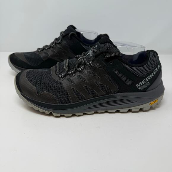 Merrell Nova 2 GTX Trail Running Shoe Men\'s 10W Grey Gore-tex Invisible Fit main image 5